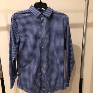 Banana Republic Grid Button Down